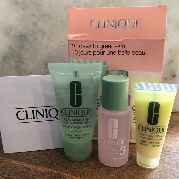 Clinique Other - Clinique 3-Step Skin Care System Travel Set
